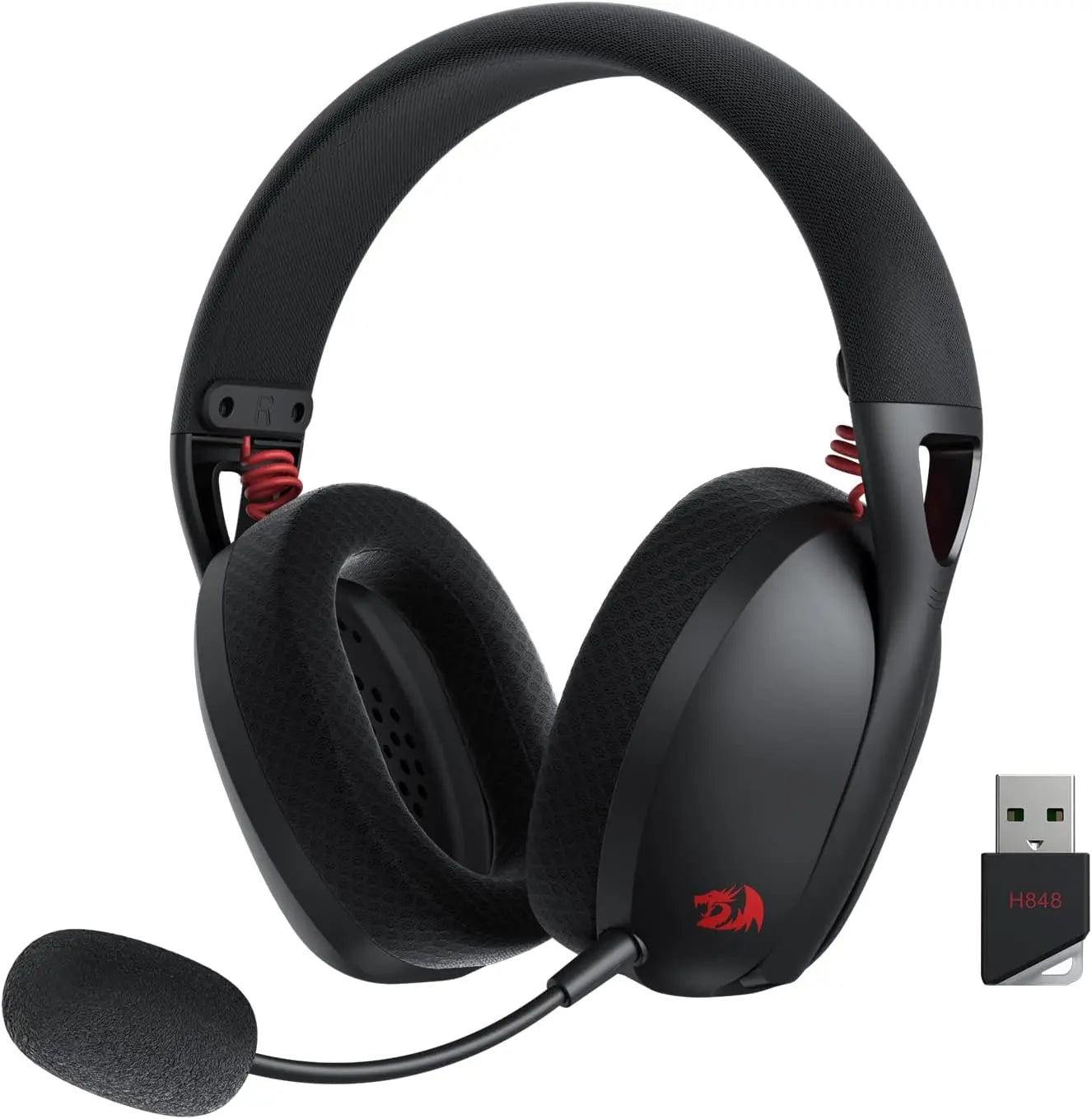 Redragon H848 Wireless Bluetooth Gaming Headset With 7.1 Surround