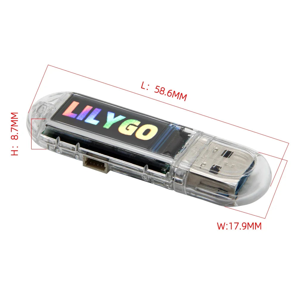 LILYGO T-Dongle-S3 ESP32-S3 Development Board With Built In LCD Screen