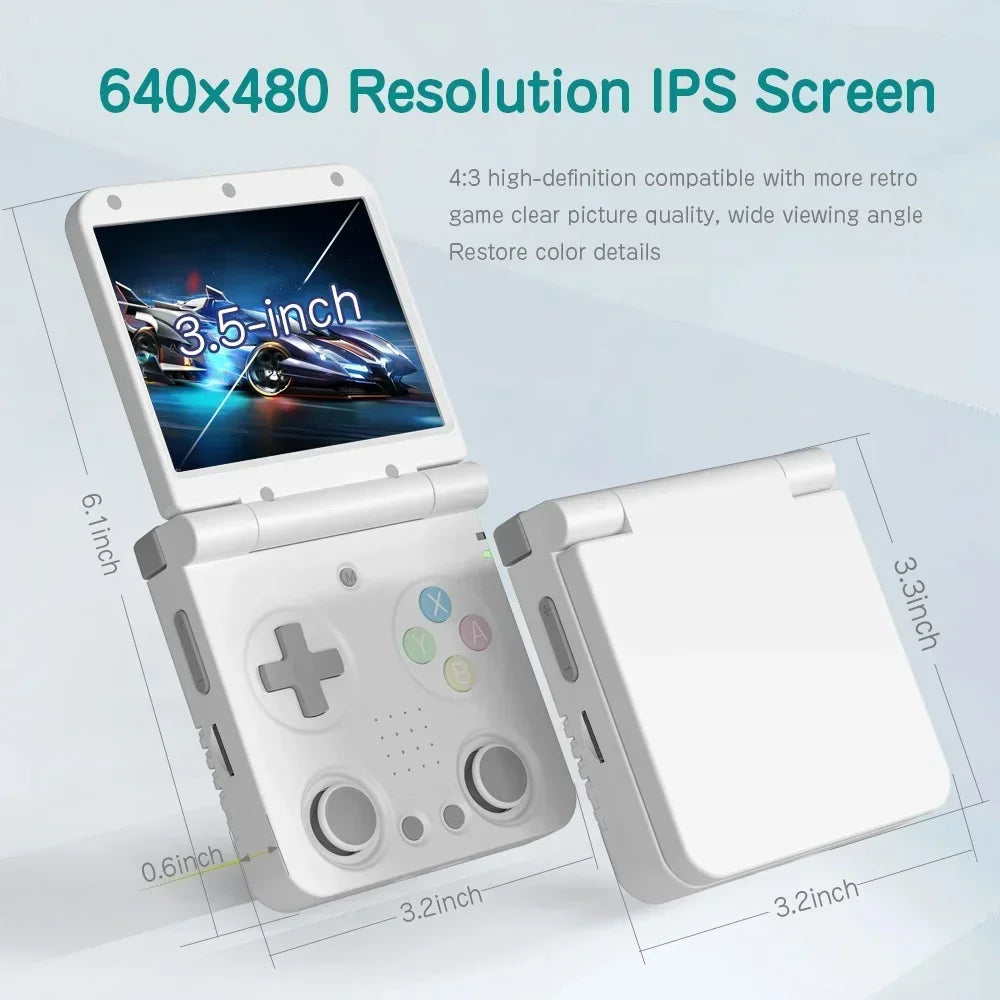 MIYOO Flip V2 Handheld Game Console With Linux Gaming System