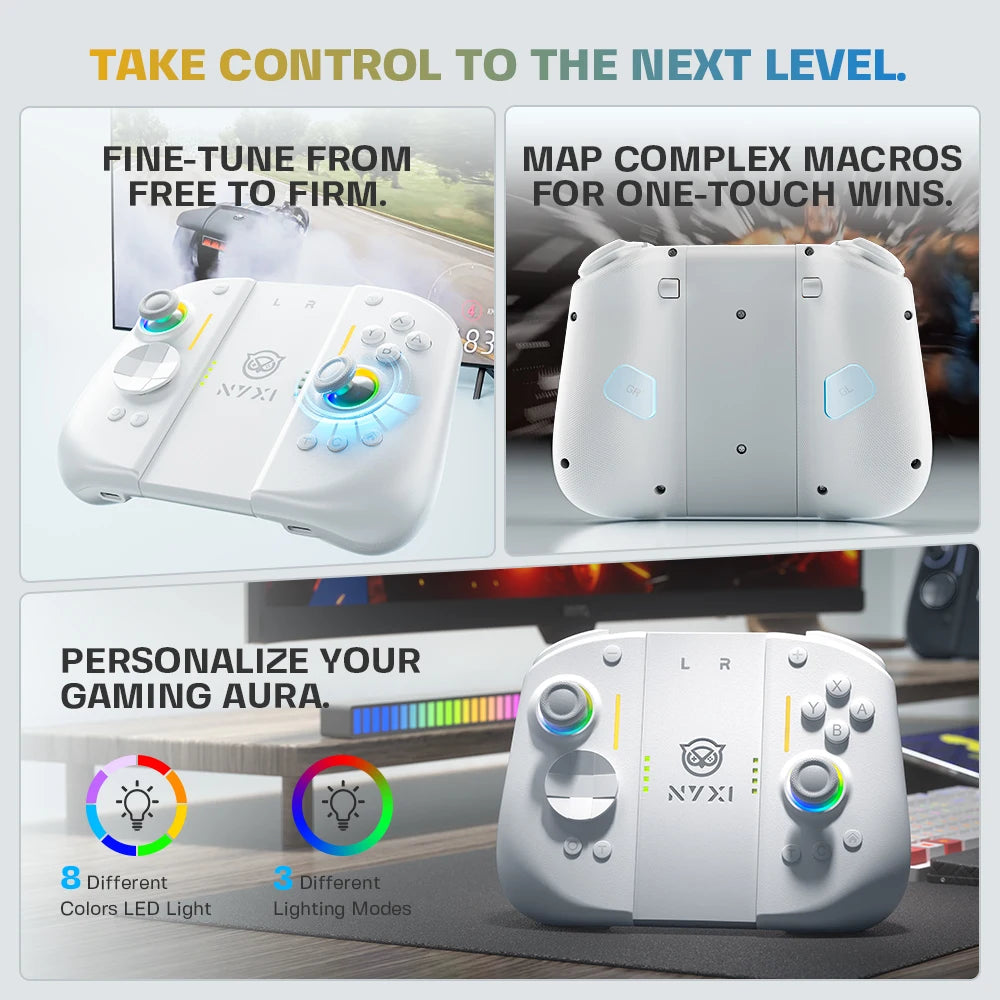 NYXI Hyperion 3 Modular Hall Effect Joypad for Switch 2
