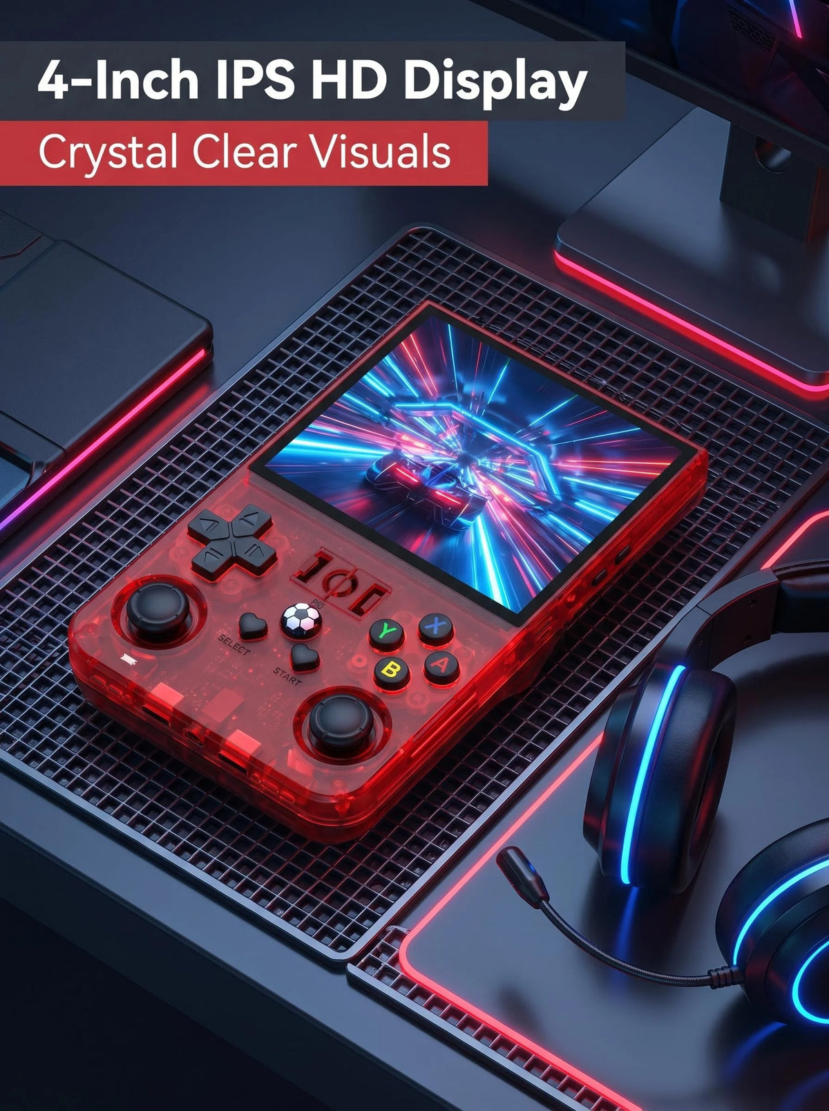 AISLPC R36MAX Retro Handheld Game Console With IPS Display