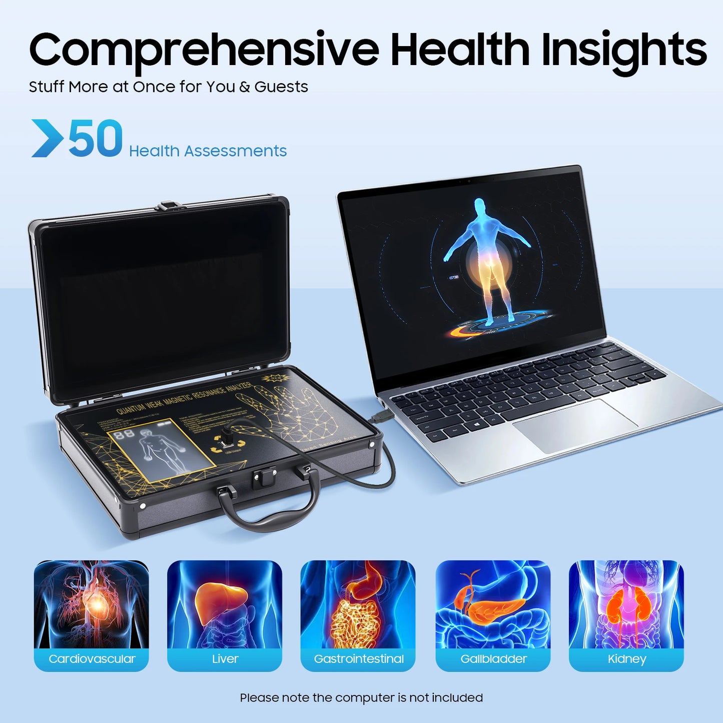 Bymaocar Quantum Resonance Magnetic Scanner For Health Analysis