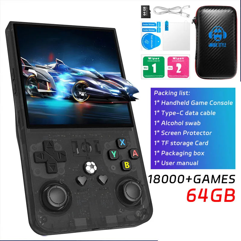 AISLPC R36MAX Retro Handheld Game Console With IPS Display