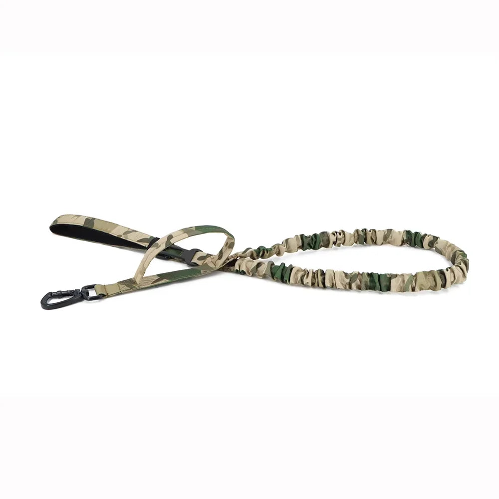 PETRAVEL Dual Handle Adjustable Nylon Dog Leash With Quick Release