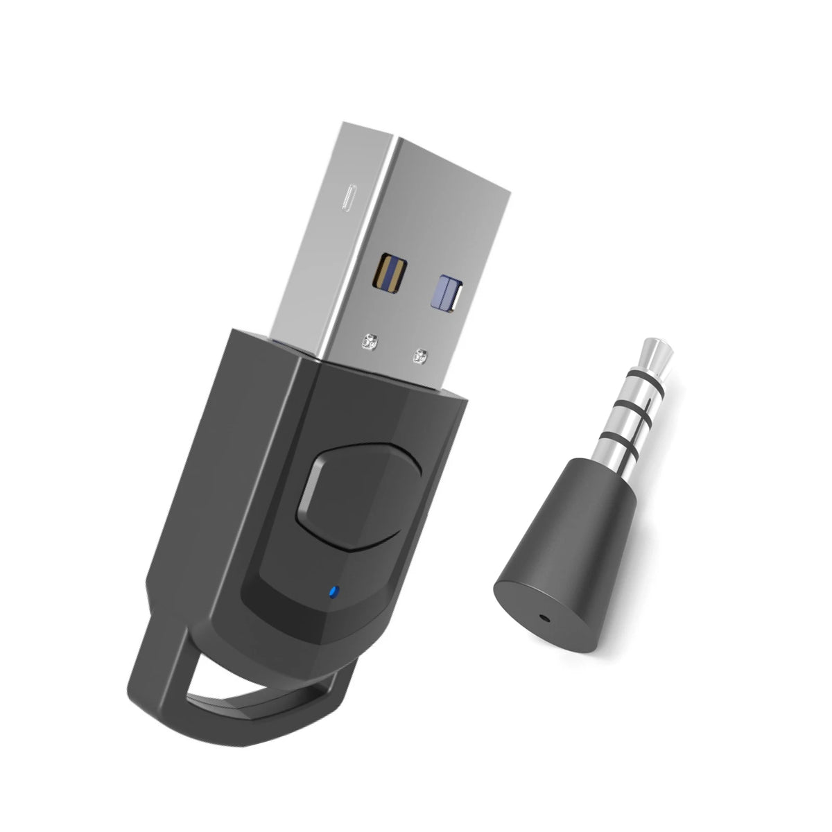 Bluetooth Game Audio Headphone Receiver Adapter For PS4 PS5 PC