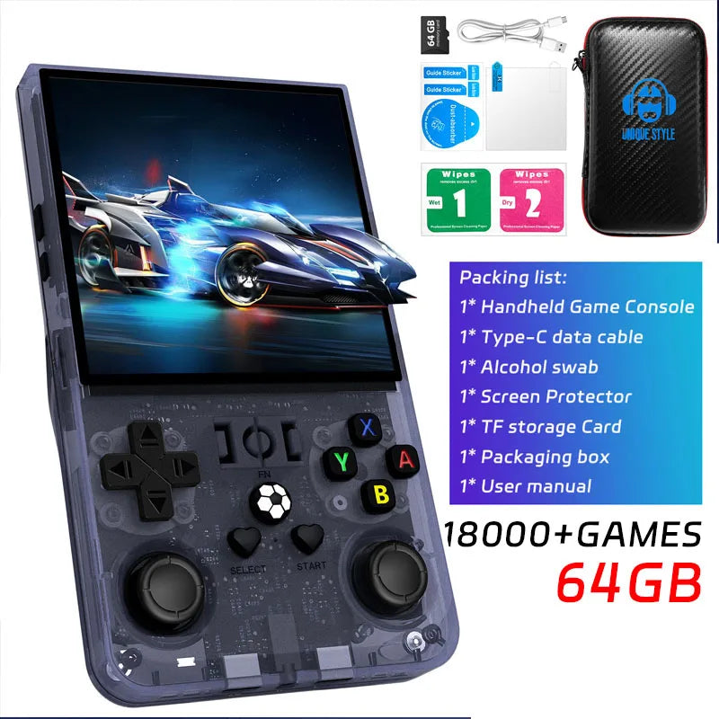 AISLPC R36MAX Retro Handheld Game Console With IPS Display