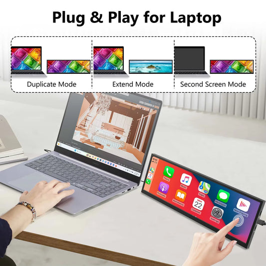 Touchscreen Stretched Bar Monitor For PC Case And Gpu Display