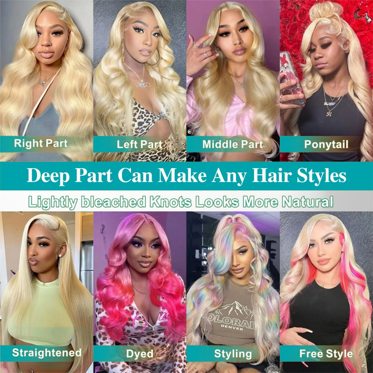 Legendhair 613 Blonde Brazilian Hair Body Wave Lace Front Wig