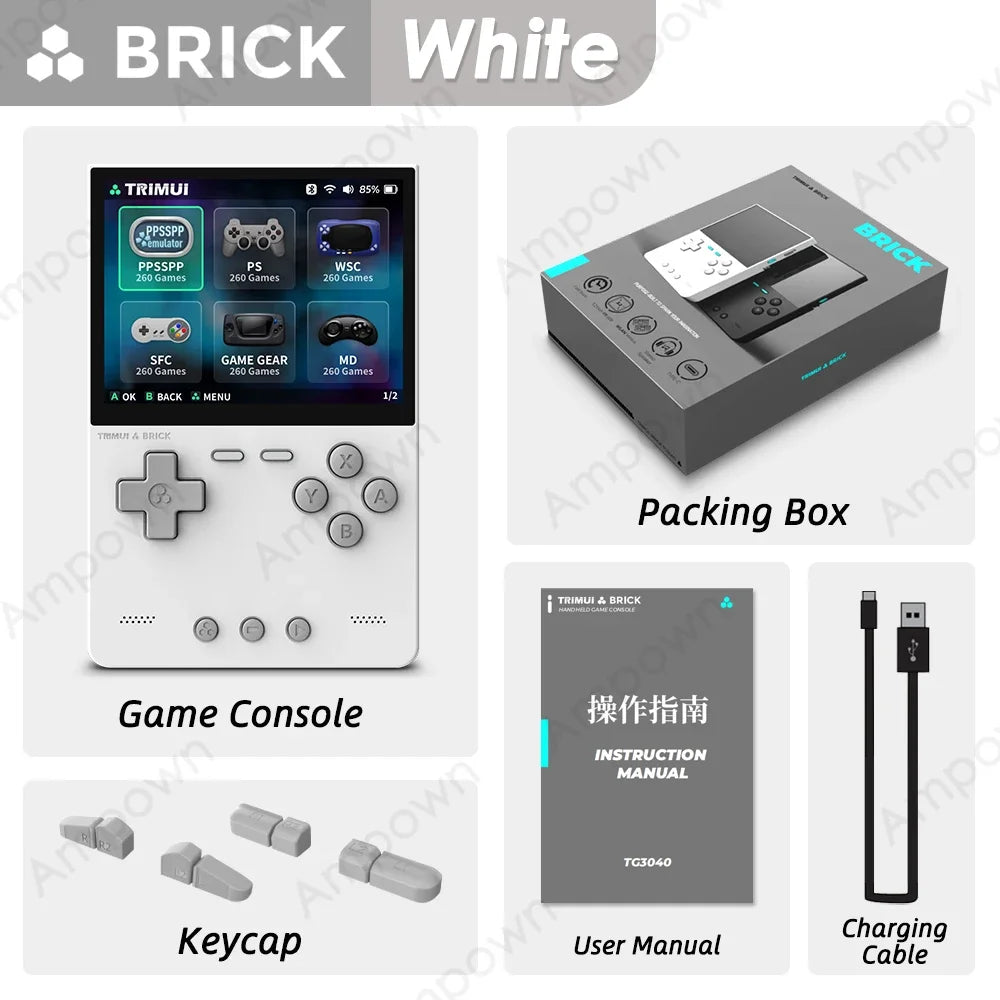 TRIMUI Brick Mini Retro Handheld Gaming Console With Emulator