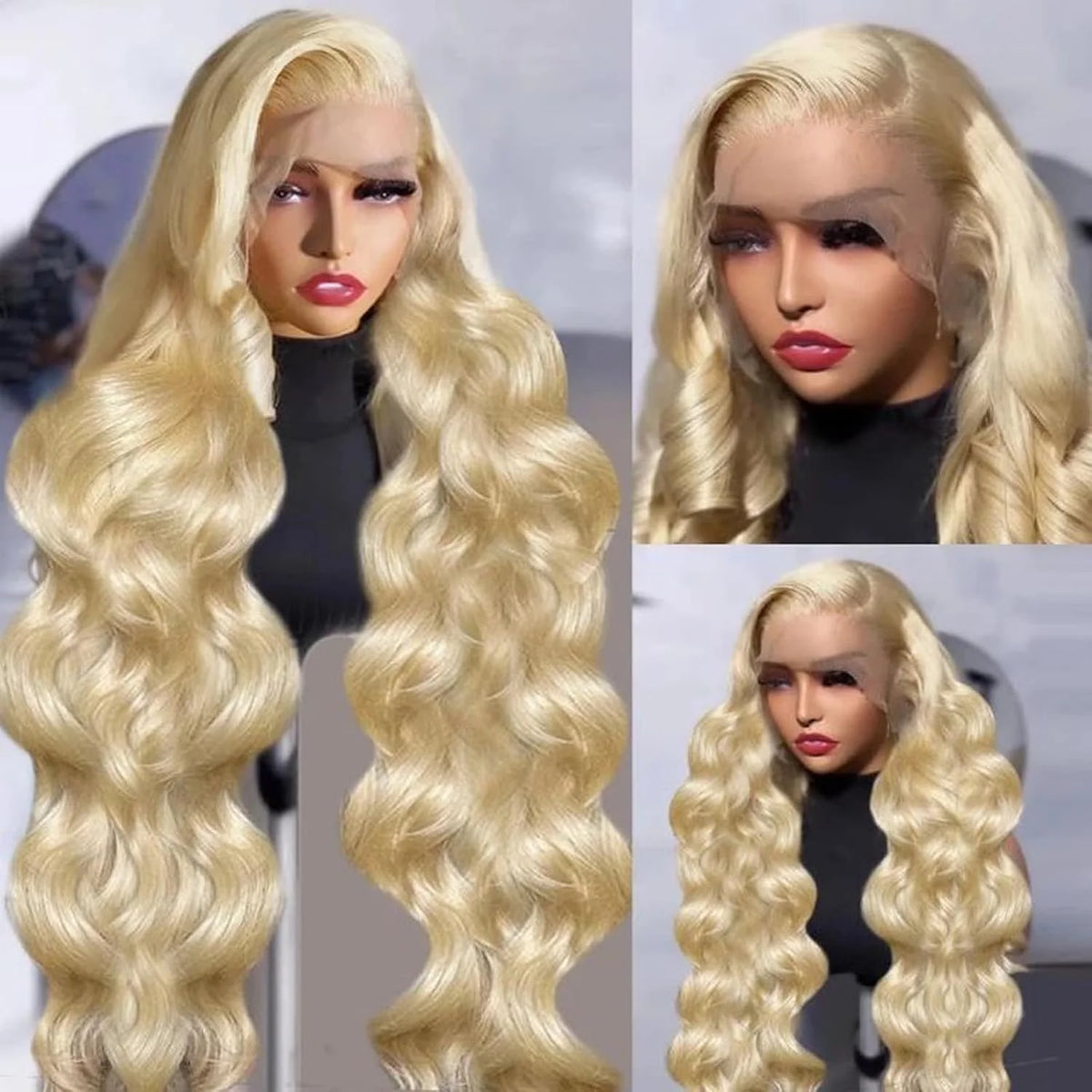 Legendhair 613 Blonde Brazilian Hair Body Wave Lace Front Wig