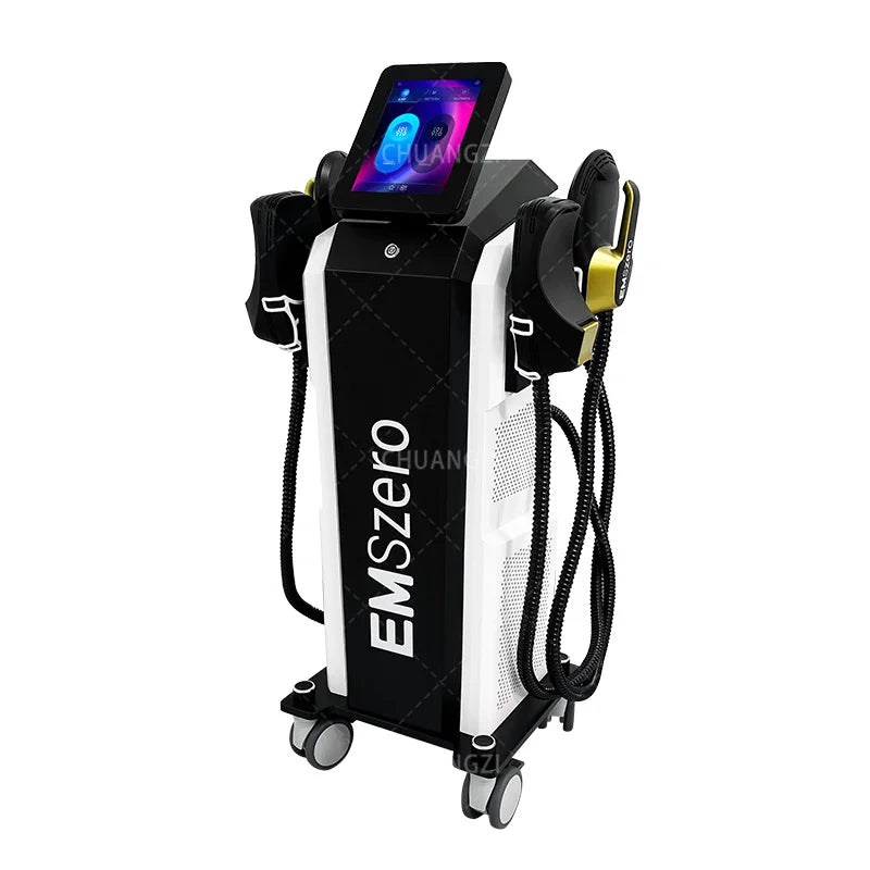 EMSzero Sculpt Machine 15Tesla 6500w EMS RF Fat Slimming Burning Muscle Stimulation Body Sculpting 15 Electromagnetic Therapy